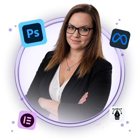 Szabina arculattervező és marketing specialista
